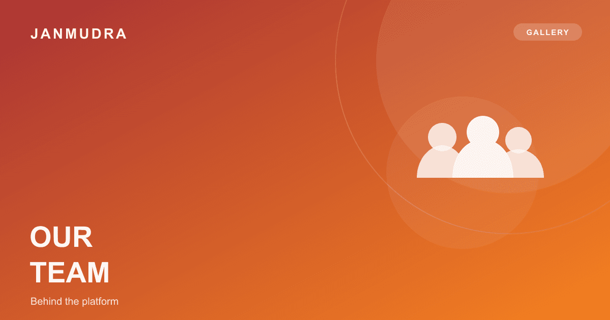 The Janmudra team behind the platform